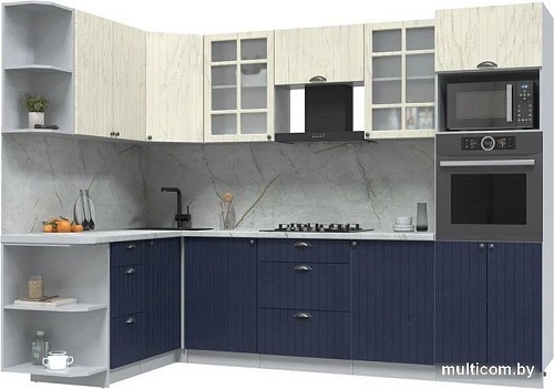 Интерлиния Берес 1.68x2.8 ВТ левая (дуб снежный/дуб королевский/серый каспий)