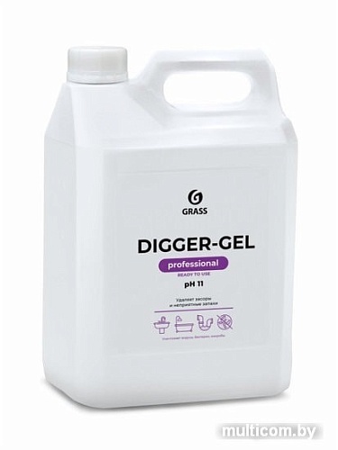 Средство для труб Grass Digger-Gel 5.3 кг