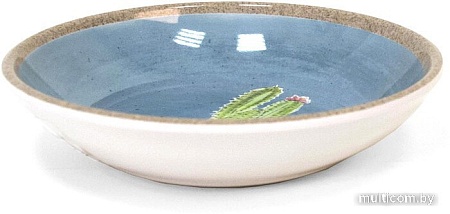 Миска TarHong Cactus 180 мл (голубой с рисунком)