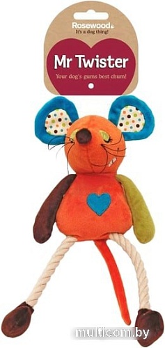 Игрушка для собак Rosewood Mister Twister Millie Mouse 39020