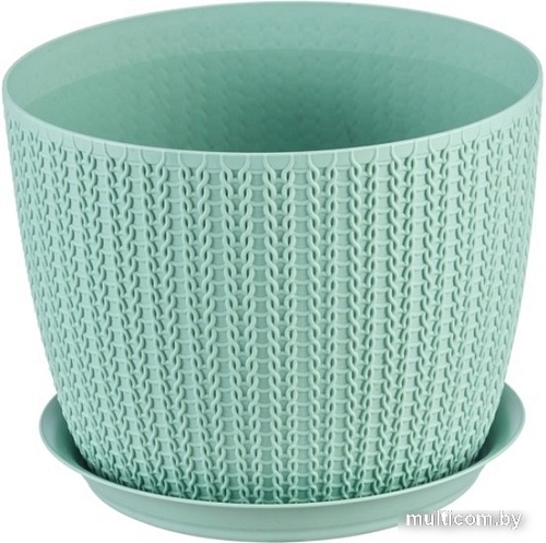 Горшок Idea М 3120 (голубой)