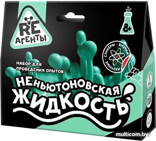 Набор для опытов Re-Агенты Неньютоновская жидкость EX015T (зеленый)