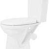 Унитаз Керамин Рива (белый, бачок, сиденье полипропилен, 2-режимный слив)