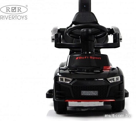 Каталка RiverToys F002FF-P (черный)