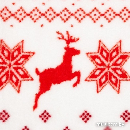 Плед Этель Новогодний олень 9000760 180x200