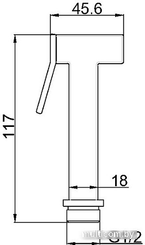 Душевая лейка Maxonor Pure Life PL03/04-9