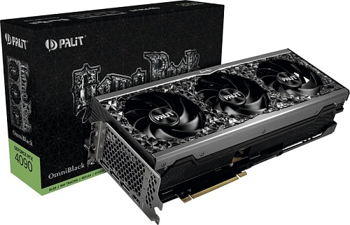 Видеокарта Palit GeForce RTX 4090 GameRock OmniBlack 24G NED4090019SB-1020Q