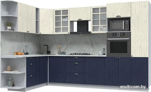 Интерлиния Берес 1.88x3.2 ВТ левая (дуб снежный/дуб королевский/серый каспий)