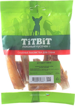 Лакомство для собак TiTBiT Бычий корень мини 60 г