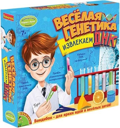 Набор для опытов Bondibon Науки с Буки Веселая генетика ВВ1544