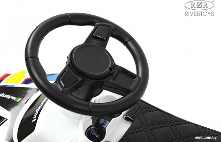Каталка RiverToys F003FF (белый)