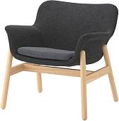 Интерьерное кресло Ikea Ведбу (гуннаред темно-серый) 904.241.27