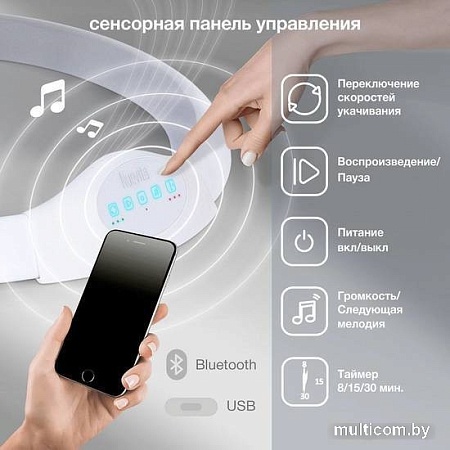 Шезлонг Nuovita Attento А1 (молочный/белый)