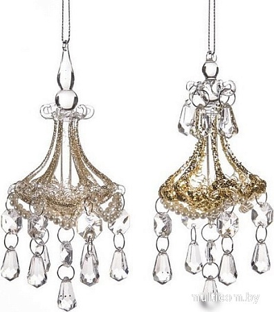 Елочная игрушка Goodwill Xmas 2024 Люстра P 37025