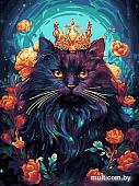 Картина по номерам Lori Царь-кот Кпн-376