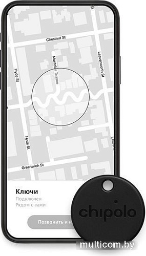 Bluetooth-метка Chipolo ONE (черный)