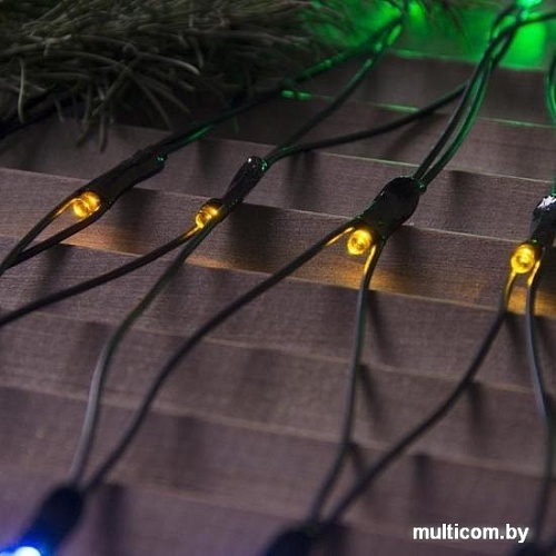 Световая сетка Luazon Сеть 192 LED 2х1.5м (мульти) 3556880