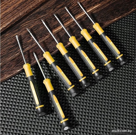 Набор отверток прецизионных Deli DL241007 (7 предметов)