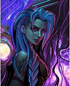 Алмазная мозаика Школа талантов Темная ночь 9605286