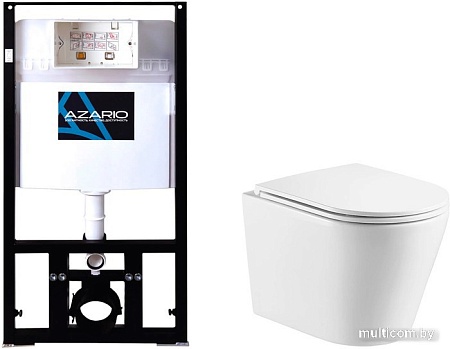 Унитаз Azario Teramo AZ-8010-1000+AZ-0053-UQ