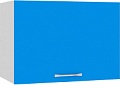 Шкаф навесной Кортекс-мебель Корнелия Мара ВШГ50-1г-360 (синий)