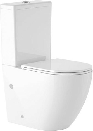 Унитаз напольный Saniteco KW-T003B-R (чаша)