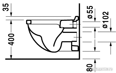 Унитаз Duravit Set Starck 3 42000900A1