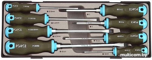 Набор отверток Force T2084B (8 предметов)
