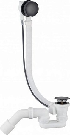 Слив-перелив Grocenberg GB240 (черный матовый)