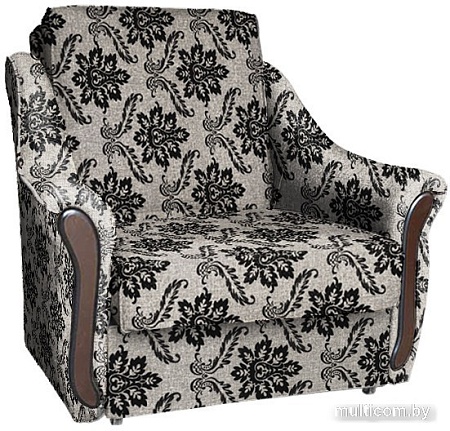 Кресло-кровать Асмана Виктория (рогожка вензель коричневый)