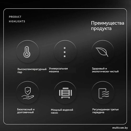 Пароочиститель Kunf TC-SC-003 W (белый)