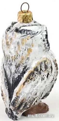Елочные игрушки Грай Сова ЕГ-10 (белый)