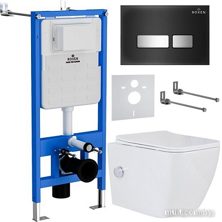 Унитаз подвесной Roxen StounFix Slim 649838