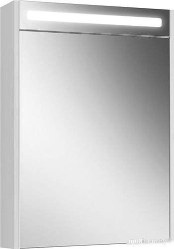 Belux Шкаф с зеркалом Бристоль ВШ 60 (1, белый глянцевый)