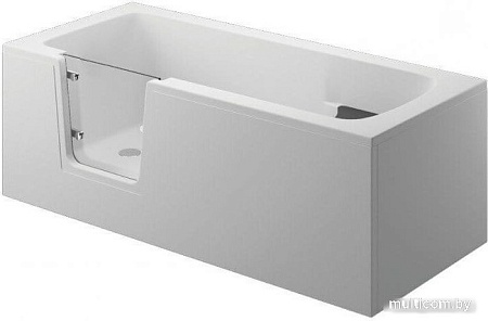 Фронтальный экран под ванну Polimat Vovo 00042 (180x54, белый)