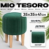 Пуфик Mio Tesoro Амма круглый (зеленый №33)