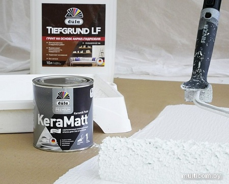 Краска Dufa ВД KeraMatt (900 мл, белый)