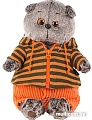 Мягкая игрушка Basik & Co Басик штанах и полосатой кофте (22 см)