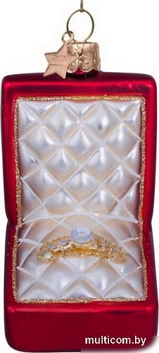 Елочная игрушка Vondels Помолвочное кольцо 2227000090031