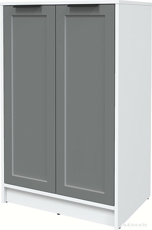 Тумба Интерлиния Концепт Тренд КТ-Т64 (белый платинум/серый)