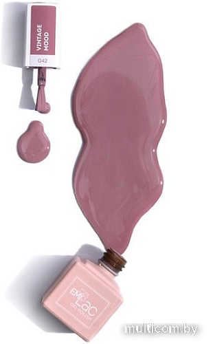 Декоративная и уходовая косметика для ногтей Emi E.MiLac SE Винтажное настроение 042, 9 мл.