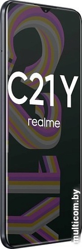 Смартфон Realme C21Y RMX3261 4GB/64GB международная версия (черный)