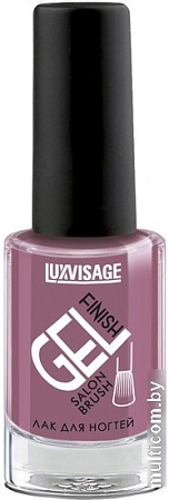 Лак Lux Visage Gel Finish (тон 23 ежевичный мусс)