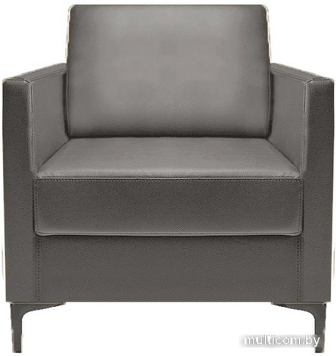 Интерьерное кресло Brioli Ганс (экокожа, L21 серый)