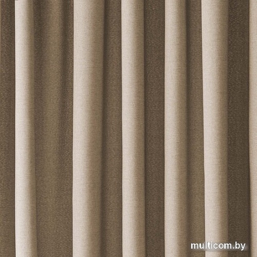 Комплект штор Pasionaria Ибица 400x230 (2 шт, бежевый/коричневый)