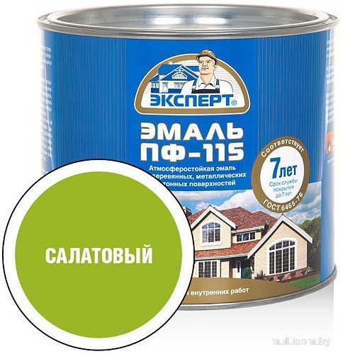 Эксперт ПФ-115М Глянцевый 1.8 кг (салатовый)