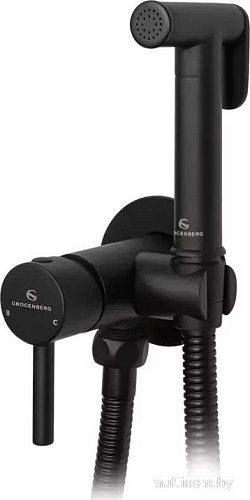 Гигиенический душ Grocenberg GB001 (черный матовый)