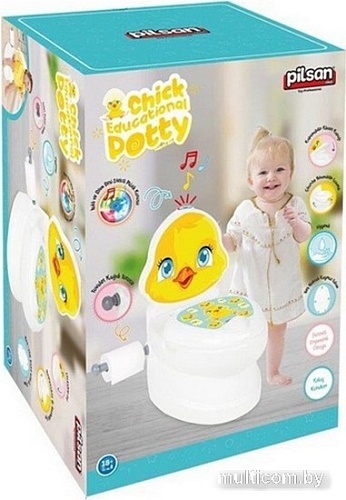 Детский горшок Pilsan Цыпленок 07564