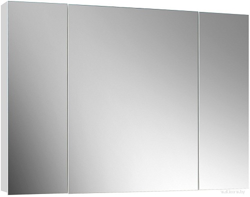 Belux Шкаф с зеркалом Триумф ВШ100 (1, белый глянец)