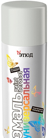 Краска Этюд Универсальная 520 мл (RAL 9010, белый)